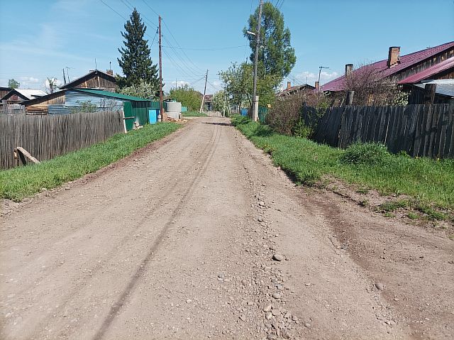 Ремонт дорог по ул. Партизанская и переулок Школьный в п. Минино.