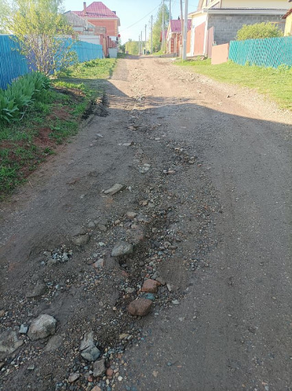Дороги ул. Заводская, Зеленая, проезд на Высотную, Горная, Вокзальная, Октябрьская 2024.