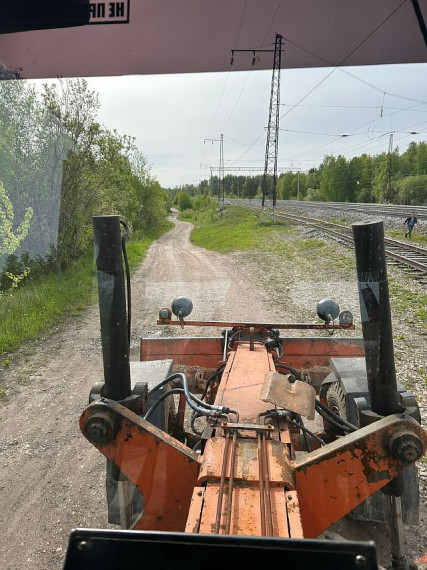 Ремонт дорог п.Снежница 2024.